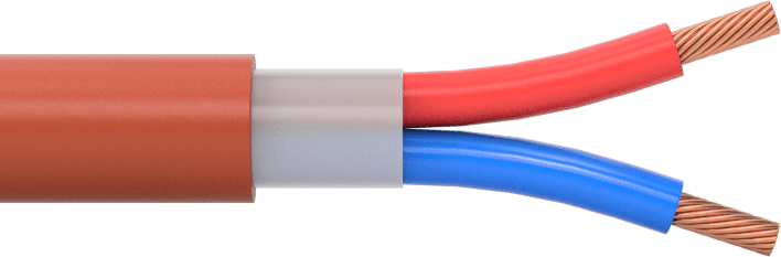Örgü Termokupl Teli, FEP Yalıtım ve Kılıf, Tip T, 16 AWG x 0,051 inç Çap