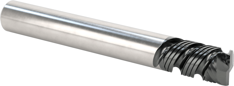 Kompozitler için Freze Ucu, 30 Derece Sıkıştırma Spiral Yiv, 3/4" Uzun Kesim