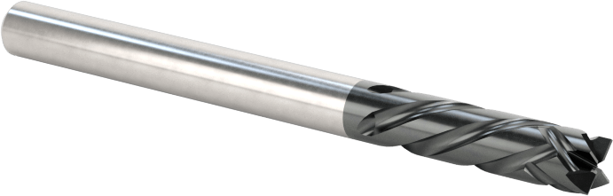 Kompozitler için Freze Ucu, 30 Derece Sıkıştırmalı Balıksırtı Yiv, 1/8" Kesme Çapı