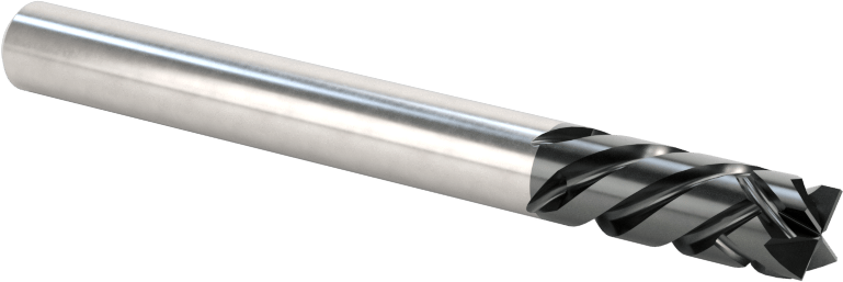 Kompozitler için Freze Ucu, 30 Derece Sıkıştırmalı Balıksırtı Yiv, 1/4" Kesme Çapı