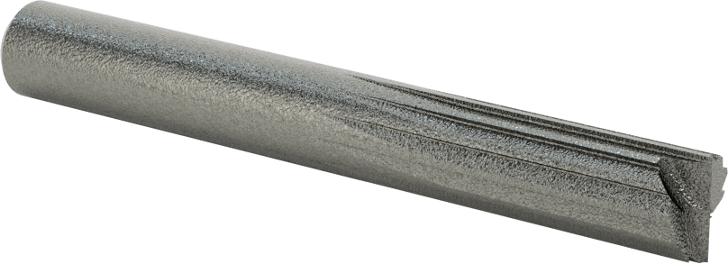 Kompozitler için Freze Ucu, Düz Yiv, Daldırma Kesimi, 10 mm Kesme Çapı