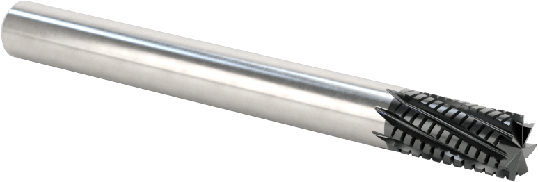 Kompozitler için Freze Ucu, Kare Kesimli Elmas Oluk, 1/4" Kesme Çapı, 1/2" Uzunlukta Kesim