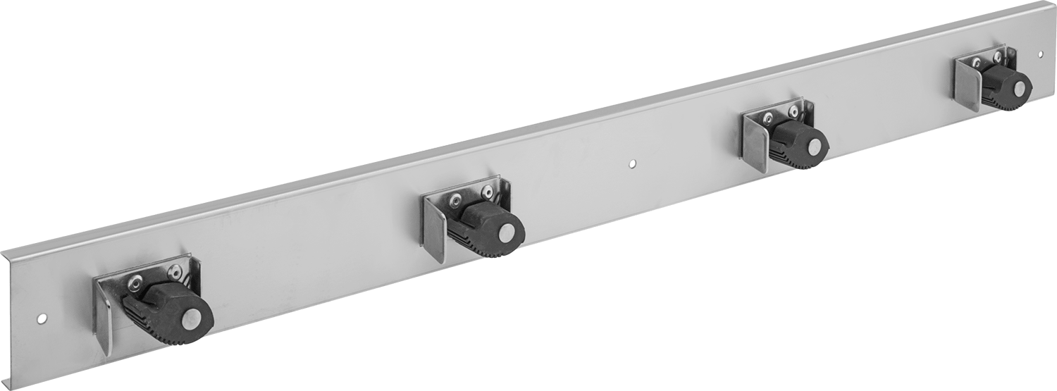 Alet Tutucu Rafı, 7/8“ ila 1-1/4” Ürün Çapı için 4 Tutucu ile