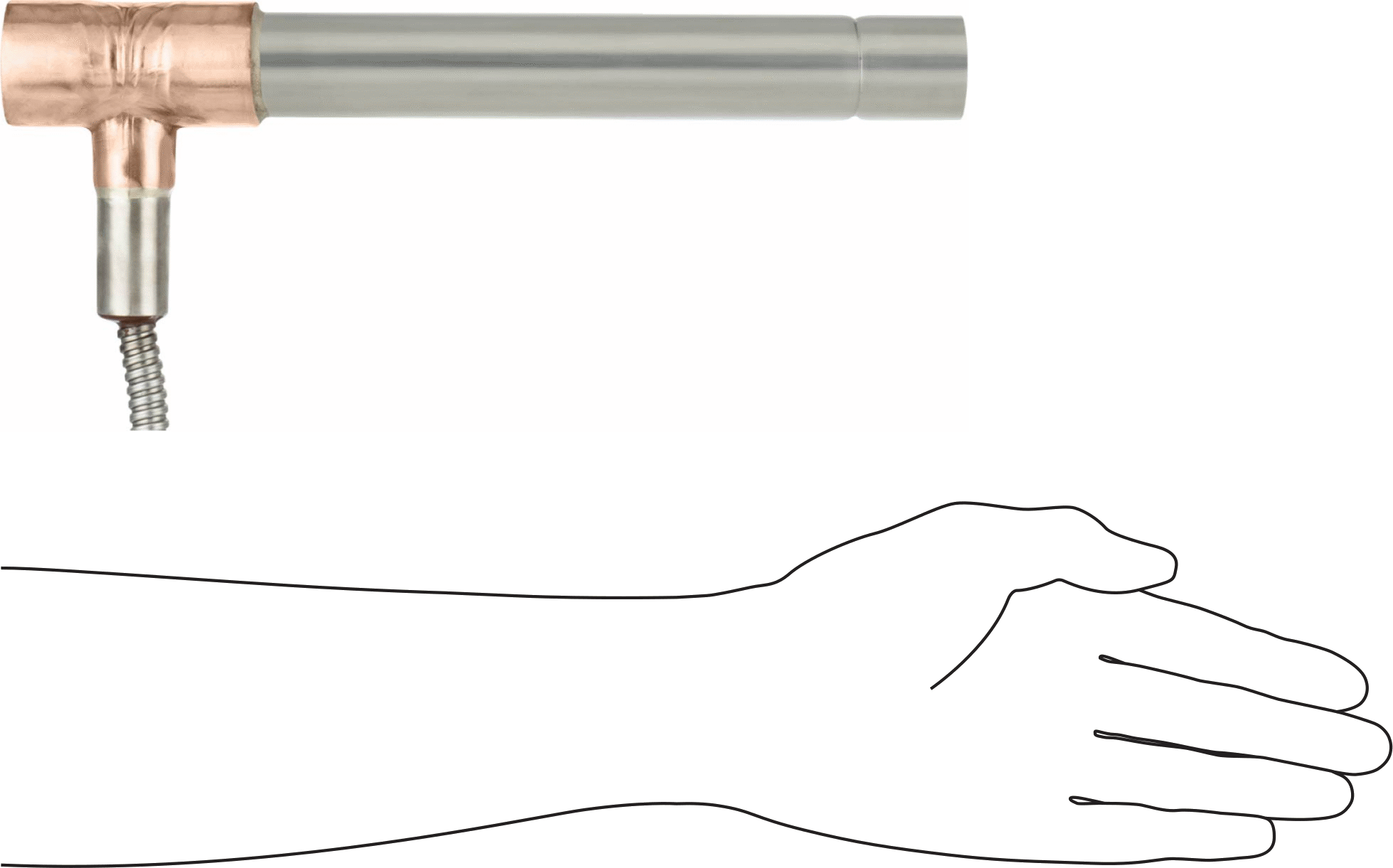 Hava için Akışlı Isıtma Elemanı, 240V AC, 2500W
