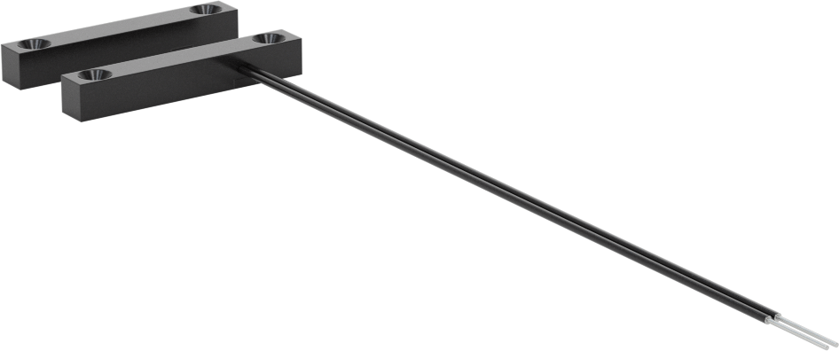 Manyetik Çalıştırmalı Anahtar, Tel Uçları, Plastik, SPST-NO, 200V DC, 0,56" Maksimum Algılama