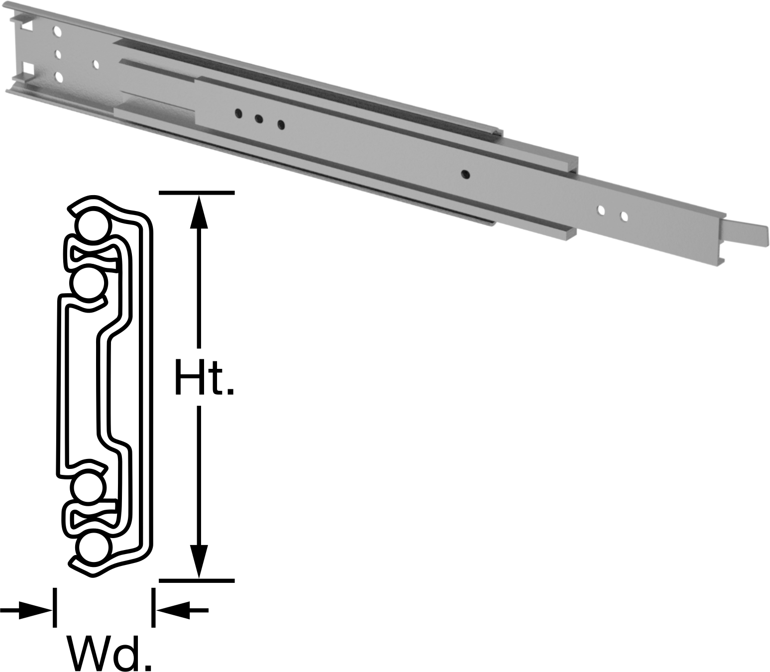 With Lever Drawer Release
