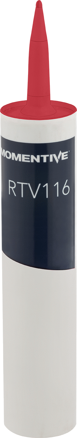Kendinden Düzleşen Silikon Dolgu Macunu, Momentive/GE RTV116, 10,1 FL. oz. Kartuş