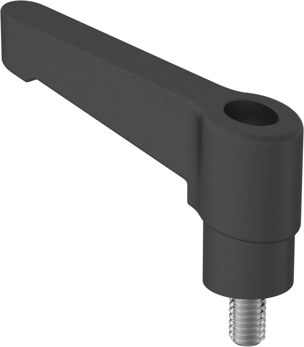 Ayarlanabilir Güvenlik Kolu, 9/16“ Uzunluk 5/16”-18 Dişli Saplama