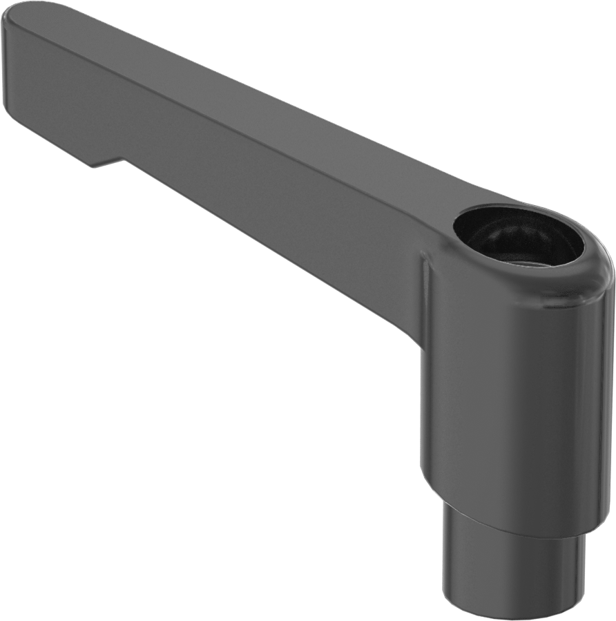 Ayarlanabilir Güvenlik Kolu, M12 x 1,75 mm Dişli Delik, 63 mm Çıkıntı