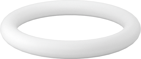 Ultra Kimyasal Dirençli Sert PTFE O-Ringler, Düz Dişli Bağlantılar için, Dash No. 907