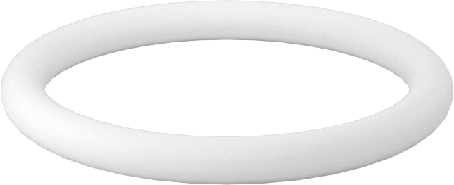 Ultra Kimyasal Dirençli Sert PTFE O-Ringler, Düz Dişli Bağlantılar için, Dash No. 913