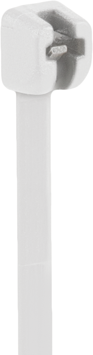 Hassas Ayarlı Naylon Kablo Bağları, Dar, 4" Uzunluk, Krem