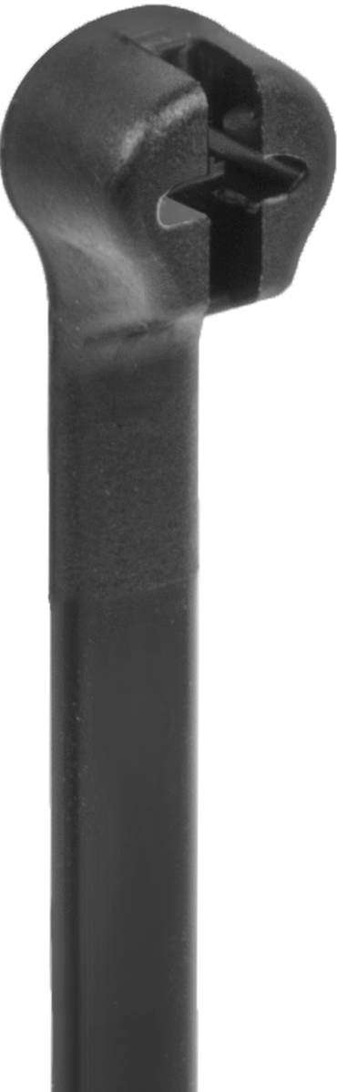Hassas Ayarlı Naylon Kablo Bağları, Standart, 11-1/2" Uzunluk, Siyah