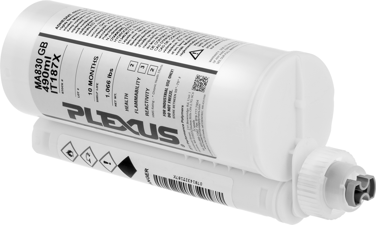 Yapısal Yapıştırıcı, Akrilik Jel, Plexus It187x, 16,56 FL. oz. Kartuş
