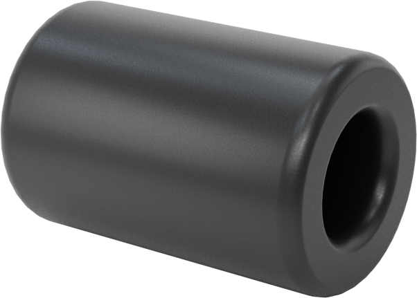 Yüksek Mukavemetli PEEK Kuru Çalışan Kovanlı Rulman, 1/8“ Mil Çapı ve 1/4” Muhafaza İç Çapı için, 3/8" Uzunluk