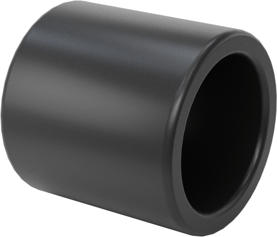 Yüksek Mukavemetli PEEK Kuru Çalışan Kovanlı Rulman, 3/16“ Mil Çapı ve 1/4” Muhafaza İç Çapı için, 1/4" Uzunluk