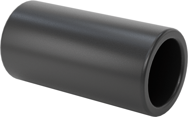 Yüksek Mukavemetli PEEK Kuru Çalışan Kovanlı Rulman, 3/16“ Mil Çapı ve 1/4” Muhafaza İç Çapı için, 1/2" Uzunluk