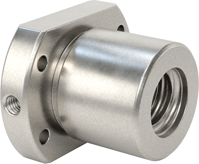 Flanşlı Top Somun, M16 Diş Boyutu, 40 mm Uzunluk, 34 mm Çap