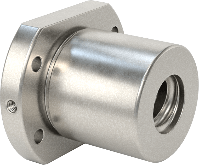 Flanşlı Top Somun, M20 Diş Boyutu, 64 mm Uzunluk, 52 mm Çap
