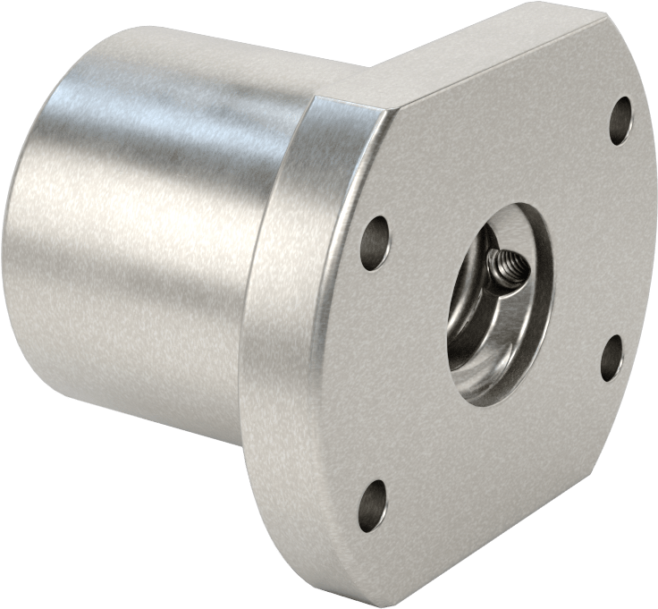 Flanşlı Top Somun, M20 Diş Boyutu, 64 mm Uzunluk, 52 mm Çap