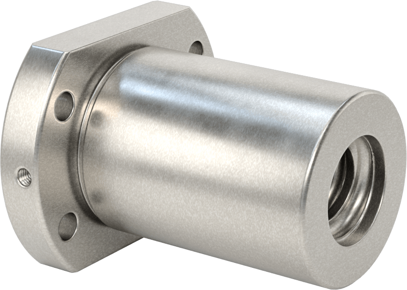 Flanşlı Top Somun, M25 Diş Boyutu, 98 mm Uzunluk, 60 mm Çap
