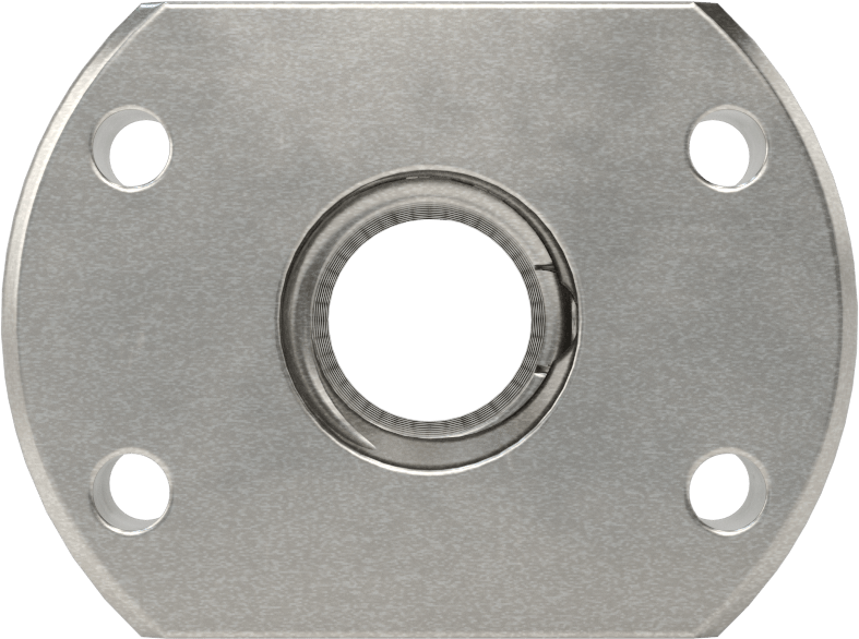 Flanşlı Top Somun, M14 Diş Boyutu, 40 mm Uzunluk, 31 mm Çap