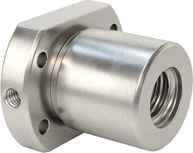 Flanşlı Top Somun, M14 Diş Boyutu, 40 mm Uzunluk, 31 mm Çap