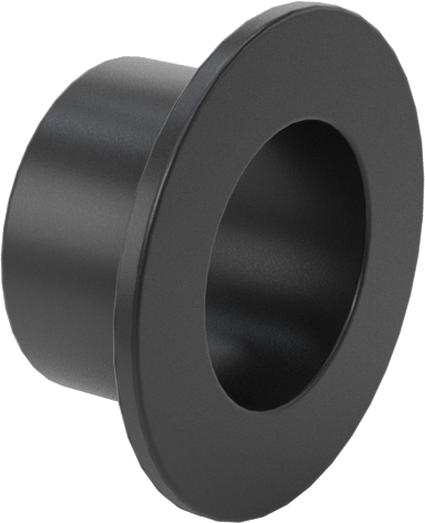 Kuru Çalışan PEEK Flanşlı Kovanlı Rulman, 5/16“ Mil Çapı ve 3/8” Muhafaza İç Çapı için, 1/4" Uzunluk