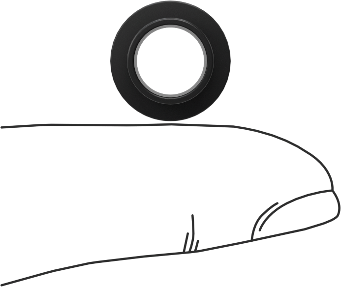 Kuru Çalışan PEEK Flanşlı Kovanlı Rulman, 5/16“ Mil Çapı ve 3/8” Muhafaza İç Çapı için, 1/2" Uzunluk