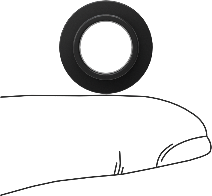 Kuru Çalışan PEEK Flanşlı Kovanlı Rulman, 3/8“ Mil Çapı ve 15/32” Muhafaza İç Çapı için, 1/4" Uzunluk
