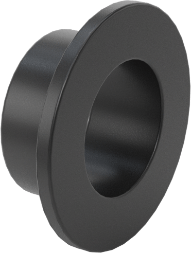 Kuru Çalışan PEEK Flanşlı Kovanlı Rulman, 3/8“ Mil Çapı ve 15/32” Muhafaza İç Çapı için, 1/4" Uzunluk