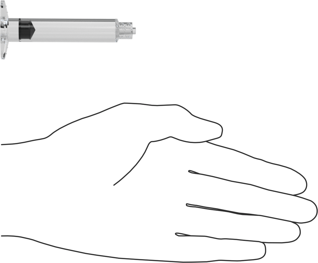 Şırınga Gövdesi, Luer Lock Bağlantılı, Yarı Şeffaf, 5 ml Kapasite