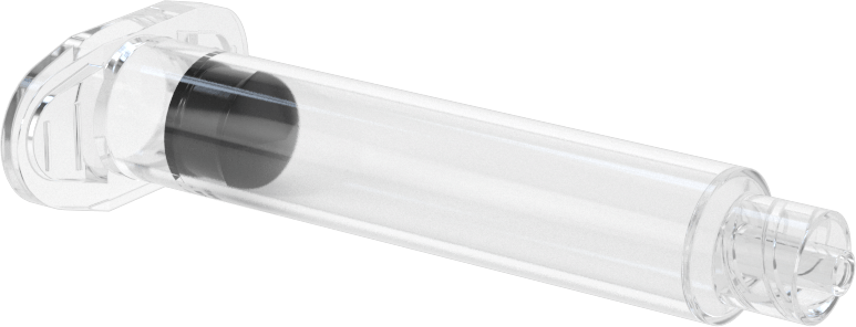 Şırınga Gövdesi, Luer Lock Bağlantılı, Yarı Şeffaf, 5 ml Kapasite