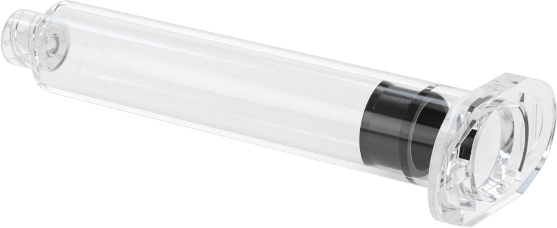 Şırınga Gövdesi, Luer Lock Bağlantılı, Yarı Şeffaf, 10 ml Kapasite