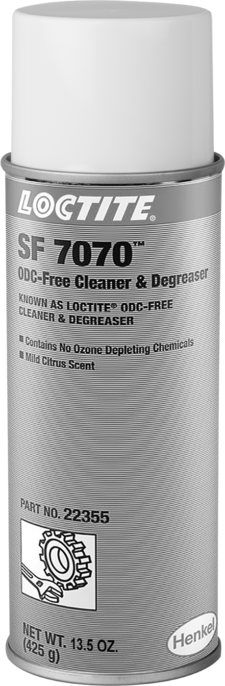 Yapıştırıcılar için Yüzey Hazırlama Temizleyici, Loctite® 7070, 13,5 oz. Aerosol Kutusu