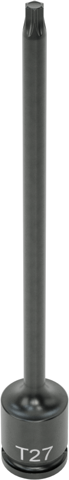 Uzun Uçlu Darbeli Torx Uç Soketi, 3/8" Kare Tahrik, T27 Tahrik Boyutu
