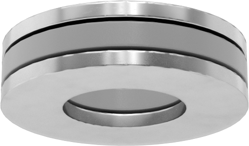 Eksenel Bilyalı Rulman, Çelik, 12 mm Şaft Çapı için, 24 mm OD, 6,35 mm Kalınlık