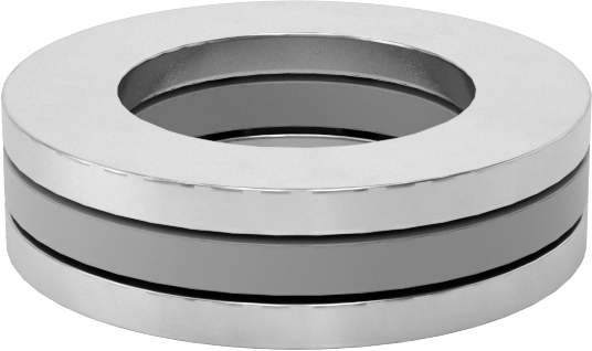 Eksenel Bilyalı Rulman, Çelik, 25 mm Mil Çapı için, 41 mm OD, 11,11 mm Kalınlık