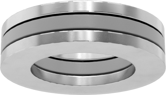 Eksenel Bilyalı Rulman, Çelik, 28 mm şaft çapı için, 44 mm OD, 11,11 mm Kalınlık