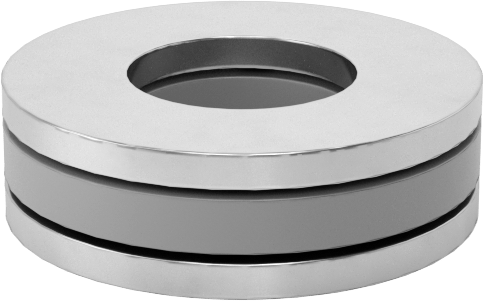 Eksenel Bilyalı Rulman, Paslanmaz Çelik, 10 mm Mil Çapı için