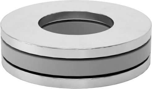 Eksenel Bilyalı Rulman, Paslanmaz Çelik, 12 mm Şaft Çapı için