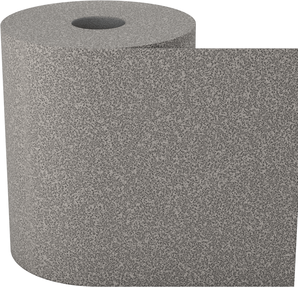 Alüminyum için Zımpara Rulosu, Yumuşak Metaller ve Ametaller, Arka Yüzü Yapışkanlı, 4-1/2" Genişlik x 45 Fit Uzunluk, 240 Kum