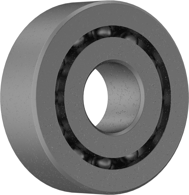 Kendinden Hizalamalı Bilyalı Rulman, Açık, Anma Numarası 108, 8 mm Mil Çapı için
