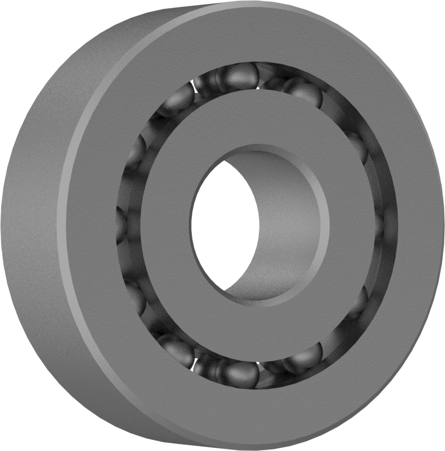 Kendinden Hizalamalı Bilyalı Rulman, Açık, Anma Numarası 1200, 10 mm Mil Çapı için
