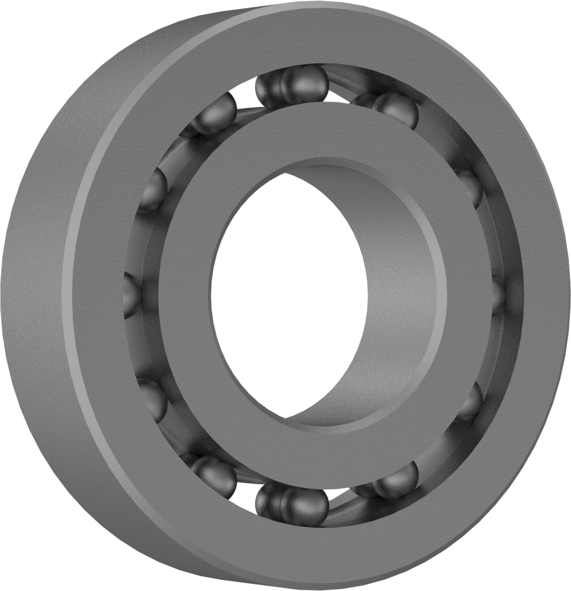 Kendinden Hizalamalı Bilyalı Rulman, Açık, Anma Numarası 1308, 40 mm Mil Çapı için
