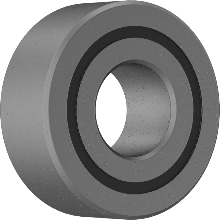 Kendinden Hizalamalı Bilyalı Rulman, Sızdırmaz, Ticaret No. 2204-2RS, 20 mm Mil Çapı için