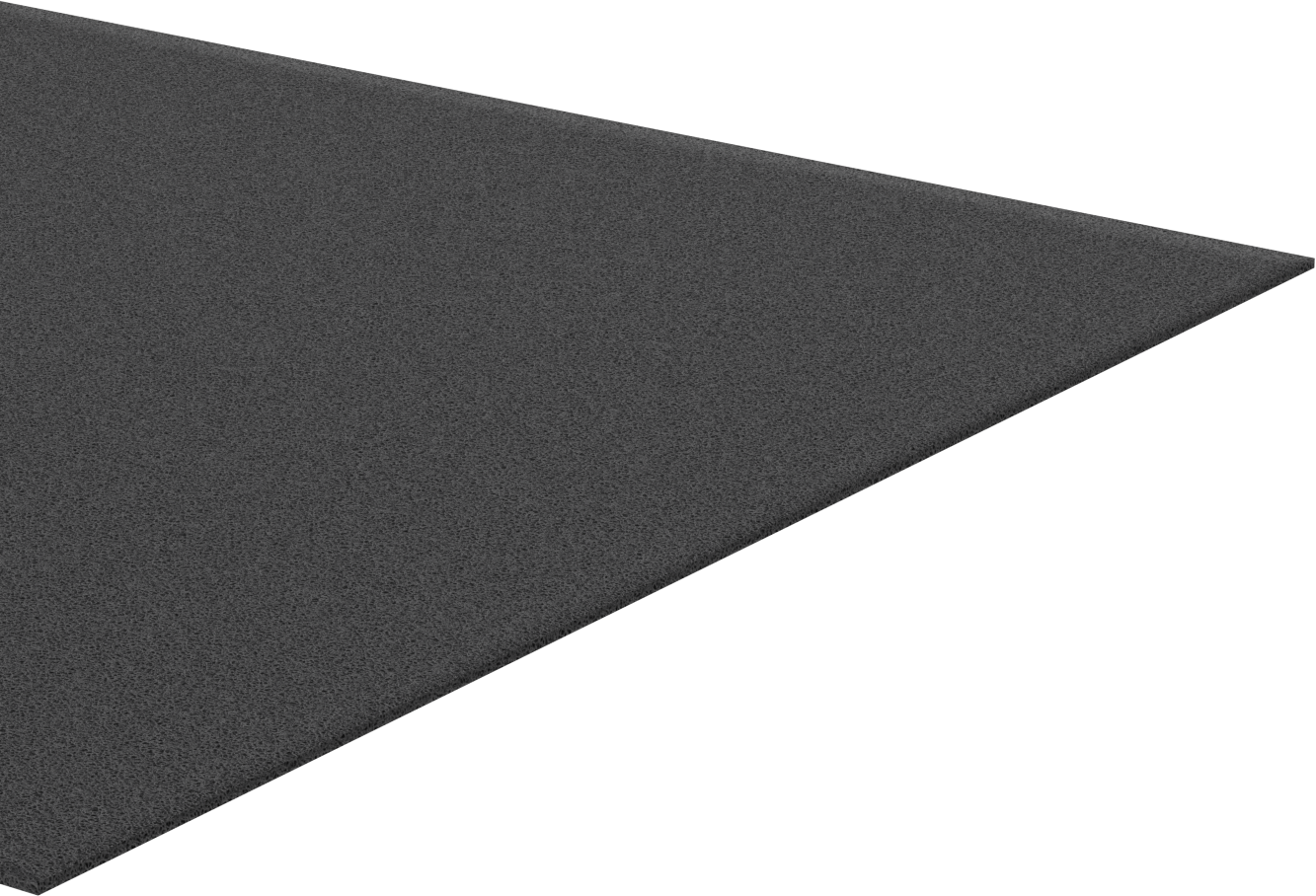 Statik Kontrol Kimyasal Dirençli Polietilen Köpük, İletken Levha, 24" x 36", 1/8" Kalınlık