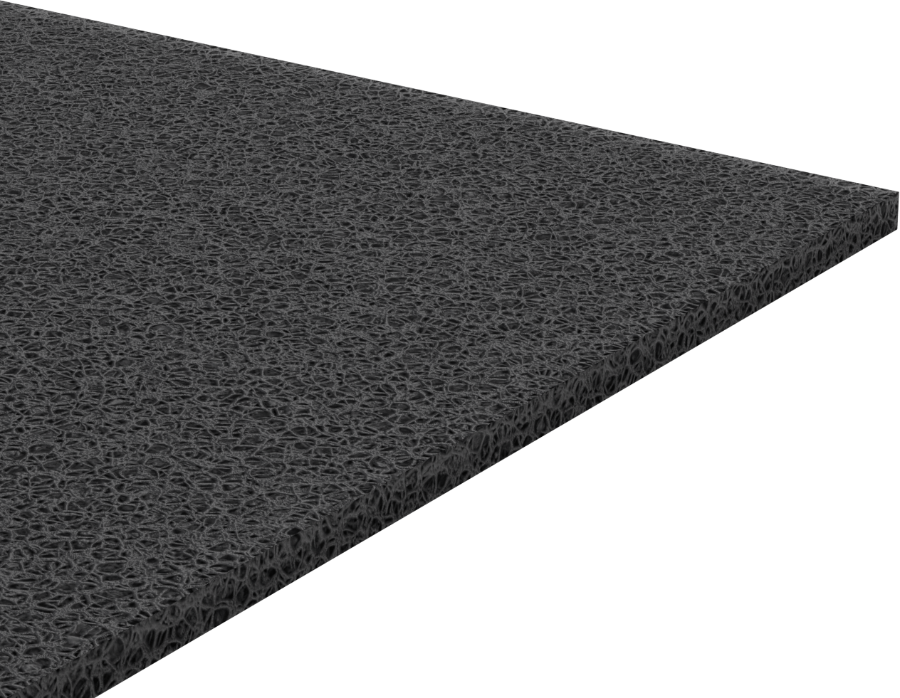 Statik Kontrol Poliüretan Köpük Levha, Kaba Dokulu, Süper Yastıklama, 3/4" Kalınlık, 36" x 36"