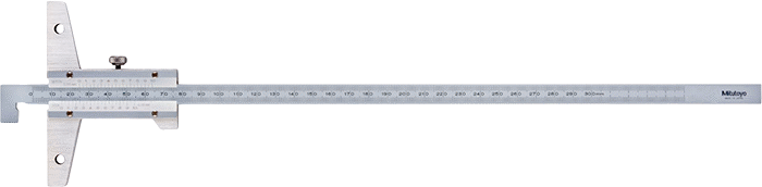 Mitutoyo Vernier Derinlik Ölçer, Model Numarası 527-411, 0 mm ila 150 mm Ölçüm Aralığı