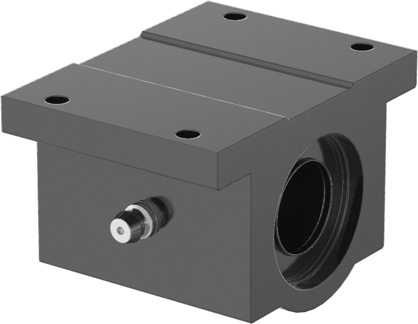 Yüksek Hızlı Montajlı Manşonlu Lineer Rulman, Kendinden Hizalamalı, 6061 Alüminyum Gövde, 3/4" Mil Çapı için